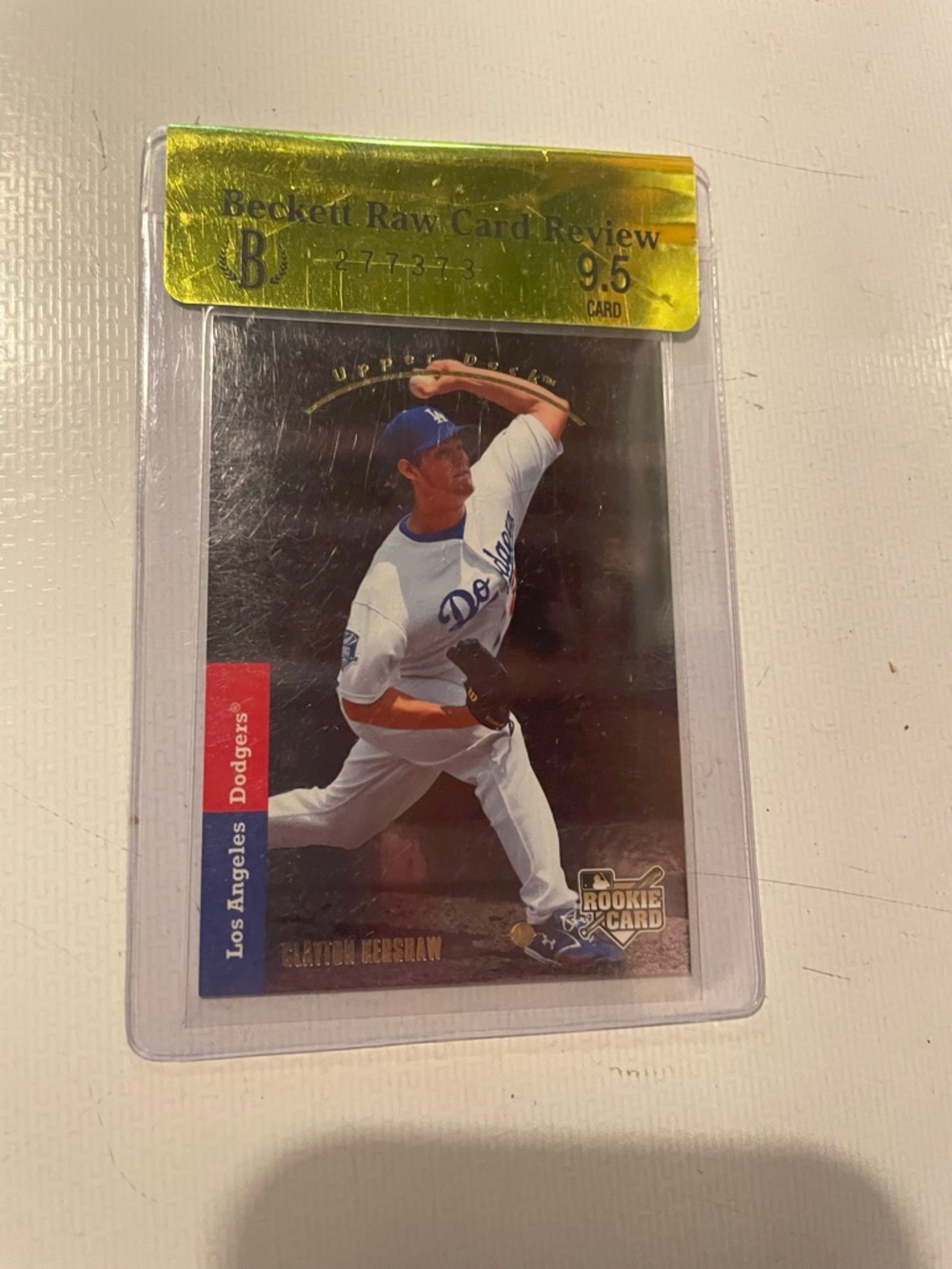 Clayton Kershaw Rookie Card Upper Deck SP MINT!